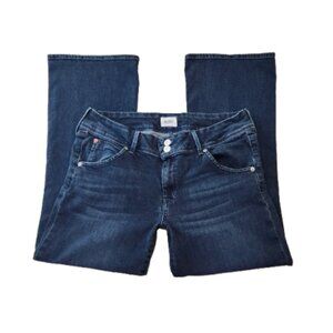 Hudson Collin Midrise Bootcut Crop Jeans